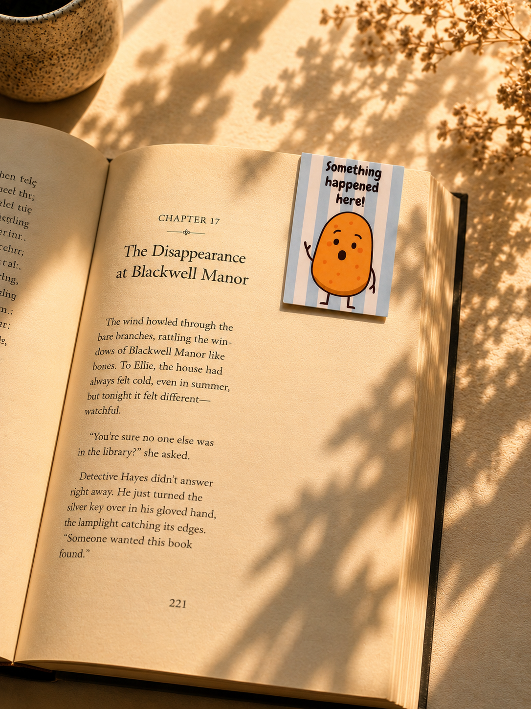 Magnetic Bookmark - Plot Twist