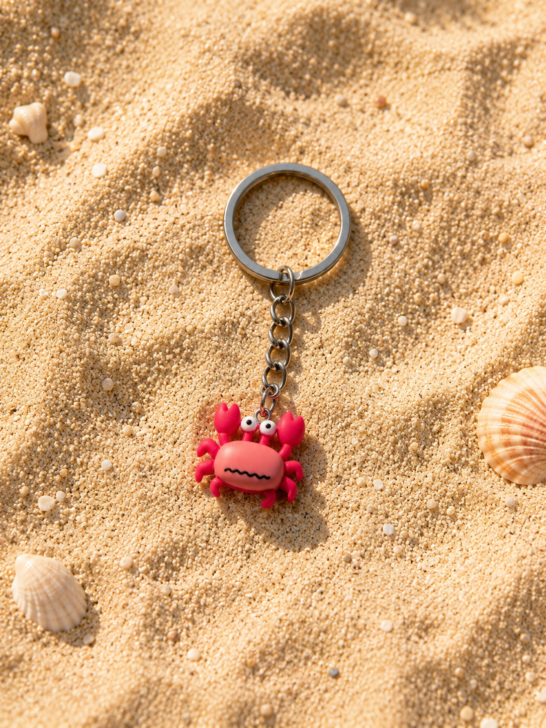 Crumbs the Crab Keychain