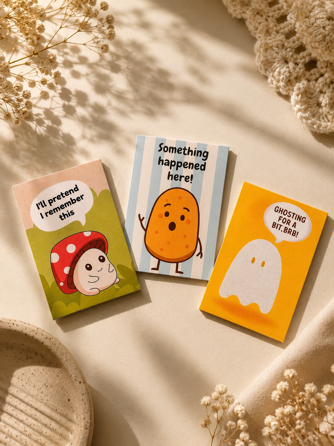 Magnetic Bookmarks – Set of 3