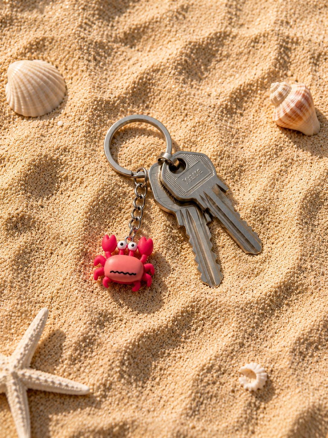 Crumbs the Crab Keychain