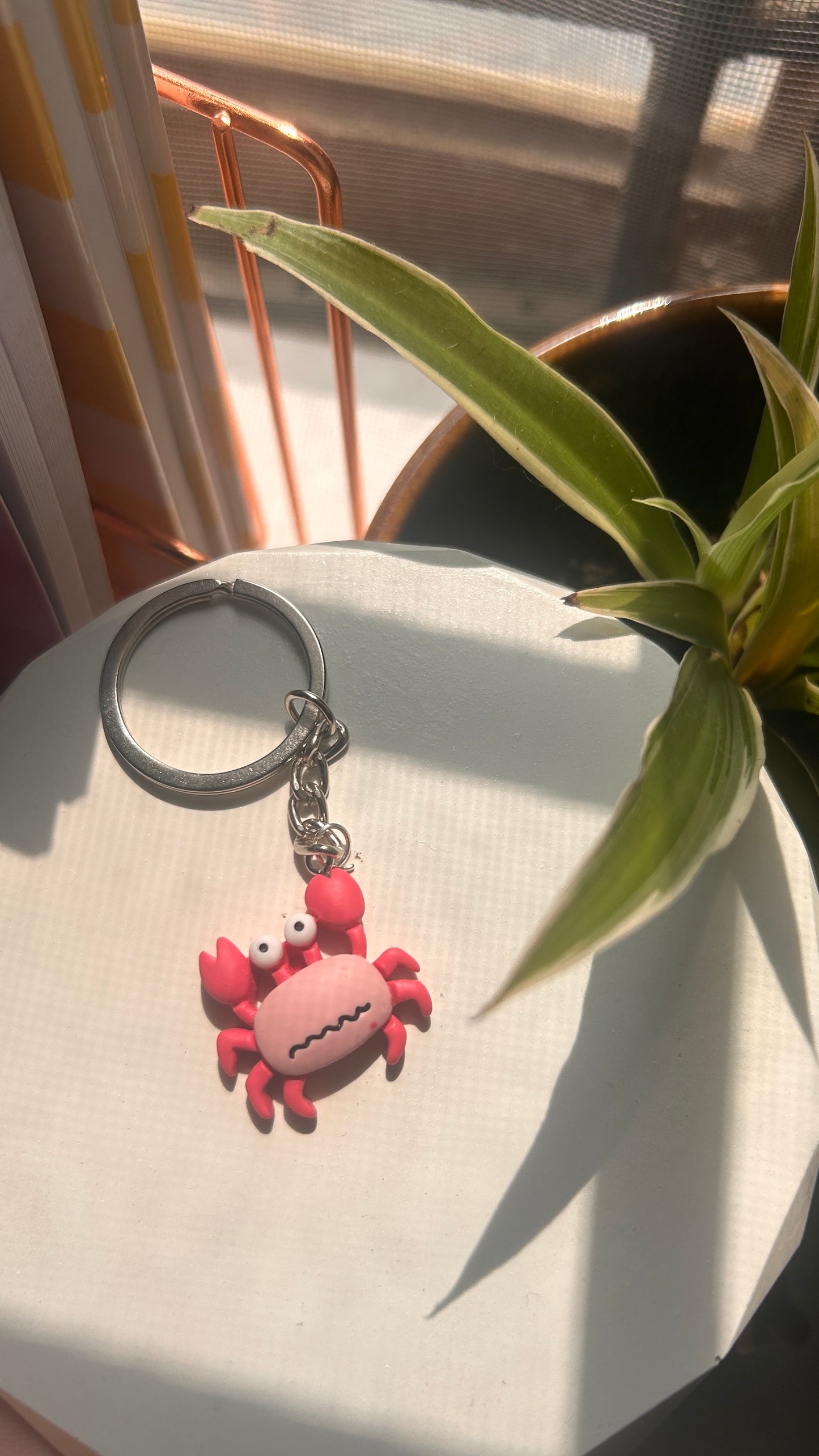 Crumbs the Crab Keychain
