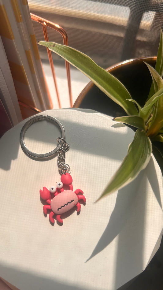 Crumbs the Crab Keychain