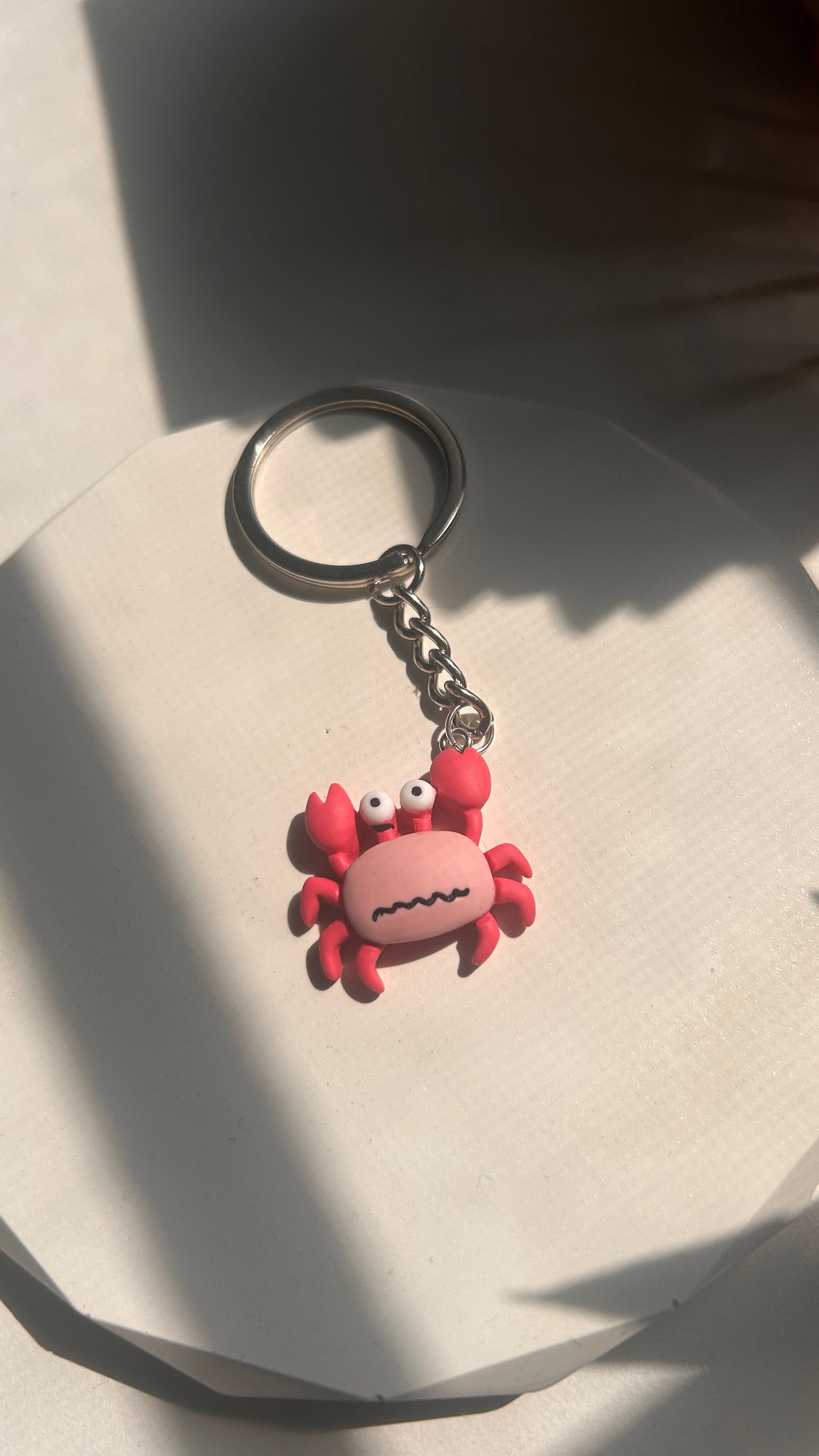 Crumbs the Crab Keychain